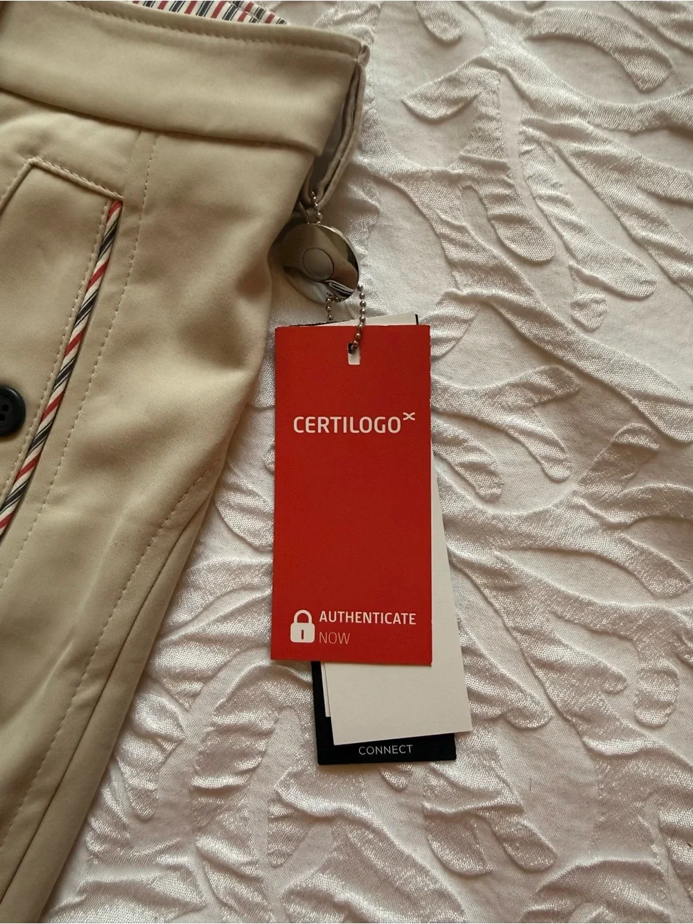 Charles Vane London England Men's Designer Shorts Champagne Beige Size 76 NWT